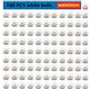 NONE Palline da Ping Pong a 3 stelle nuovo materiale A40 palline da Ping-Pong da allenamento durevoli ad alta elasticità