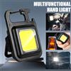 Torcia portachiavi MINI COB super luminosa Lampada di ricarica Luci da campeggio con magnete 3 modalità di illuminazione per il campeggio a casa