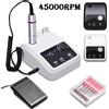 DING YOU YOU Trapano elettrico per unghie da 45000 giri/min per unghie Lima elettrica Display HD Penna per manicure in metallo Levigatrice professionale per tornio per unghie
