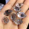 AierCrystal Naturale Herkimer Diamante Cristallo bianco Energia minerale Pietra grezza Cristallo Reiki Guarigione Pietre preziose Potenza Decorazione della casa 1-10g