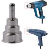 NONE 1pc Ugello di Saldatura 9 millimetri Ugello Circolare Testa di Metallo Per Pistola di Calore Palmare 2310/1910/1810/2010/1610 500-2/600-2/630 Ugello di Saldatura