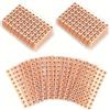 DUTRIEUX 600/1200PCS Rilassamento Orecchio Adesivi Terapia Ago Patch Orecchio Agopuntura Ago Orecchio Massaggio Cura Auricoloterapia Vaccaria Semi