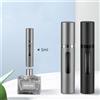 黑鸦 Bottiglia di profumo riutilizzabile in vetro da 8 ml con pompa per profumo spray Contenitori cosmetici vuoti da viaggio portatili Mini bottiglia atomizzatore spray