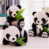 NONE 9 ~ 40cm Super carino farcito bambino animale morbido peluche Panda presente inginocchiato seduto Panda bambola giocattolo compleanno regali di natale per bambini