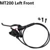 Shimano MT200 Parte del freno della bicicletta Solo solo posteriore Solo anteriore lato destro lato sinistro per MTB Freno a disco idraulico Mountain Bike