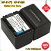 Batteria digitale NP-FH70 NP-FH60 NPFH70 NP FH60 FH70 per videocamera SONY DCR-SX60 HDR-UX7E UX7 UX5E TG1 TG3 TG5V AC-VQH10 HXR-MC1
