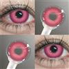 FUNSACHY 1 paio di lenti a contatto colorate per cosplay per occhi colorati moda rosa lenti a contatto verde cosmetico pupilla annuale lente rossa