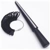 Strumenti per gioielli Dimensioni dell'anello Mandrino Stick Calibro per dito Misuratore per anelli Set di strumenti per gioielli di misurazione Dimensioni dell'anello Strumenti per gioielli di moda