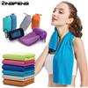 NONE Asciugamano per ghiaccio rinfrescante sportivo ad asciugatura rapida in microfibra per esterni Asciugamano sportivo freddo Asciugamano fresco per fitness da campeggio