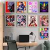 NONE Anime Dandadan Stampe d'arte da parete Poster Figura di cartone animato Pittura su tela estetica Decorazioni per la casa fai da te Poster artistico Ventole Regali senza cornice