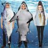 COLOR COSPLAYER Colore Cosplayer Carnevale Pesce Costume Cibo Party Outfit Tunas Bamin Travestimento Indossare Purim Shark Spettacolo teatrale Abiti