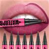 KAFURUX 1PC Liquido Matte12-Color Lipliner Matita Impermeabile Rimpolpante Macchia Rossetto Naturale Lip Liner Contorno Labbra Contorno Trucco