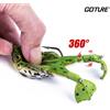 Goture 8.4g 13.6g 16.6g Esche da pesca a rana Tubo morbido Esca Topwater Swimbait Esca galleggiante con gancio per canna da pesca alla trota spigola