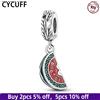 CYCUFF 2025 Nuovo argento sterling 925 anguria pendente adatto braccialetto collana charms donne ragazze tendenza 2025 creazione di gioielleria raffinata