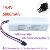 Jedila 14.4V 6800mAh, batteria X10+PLUS B101CN OMNI 1S per Xiaomi Mijia e Dreame F9 D9 L10 Pro Plus S10 S20 X10 Robot spazzante e lavapavimenti