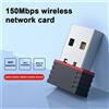ICANING Adattatore Wifi wireless Mini USB da 150 Mbps RTL8188 Scheda LAN di rete Wi fi Scheda di rete 802.11n per computer desktop PC