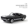 NONE 1:36 pressofuso in lega Mustang GT modello di auto d'epoca classico tirare indietro auto in miniatura veicolo replica per regalo di raccolta per bambino