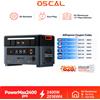 Oscal Stazione di Alimentazione Portatile 2400*2W3892WH Combinata con Cella Solare per Campeggio Esterno e Emergenze Domestiche Powerbank Mobile