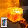 RUDECK Proiettore Aurora Light Ocean Wave 16 colori RGB rotazione automatica luce ambientale telecomando Home Room Deco luce notturna regalo di compleanno per bambini