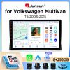 Junsun Autoradio Junsun Wireless CarPlay Android Auto per Volkswagen (VW) Transporter / Multivan (T5 / Typ 7H) 2003-2015 con ventola di raffreddamento integrata, navigatore GPS Android, lettore multimediale,