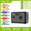 OUKITEL P800E Stazione di Alimentazione Portatile 800W, Generatore Solare 512Wh con Batteria LiFePO4, Backup Domestico, Campeggio Esterno, Alimentazione Mobile