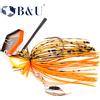 B&U Bladed Chatterbait Jig Needle Spinner Stinger Hook Filo di vibrazione Power Bait Pike Bass Jig Richiamo di pesca
