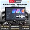 Junsun 13.1″ QLED Wireless CarPlay Android Auto Autoradio per Volkswagen Multivan T5 2008-2015 Sistemi intelligenti DSP SWC RDS