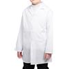NONE Camice da laboratorio bianco unisex per bambini Tasche a maniche lunghe Uniforme Abbigliamento da lavoro Abbigliamento da dottore Infermiera Ragazzo Ragazza Bianco Estate Primavera