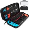 NONE Custodia per console Nintendo Switch Custodia da trasporto per Switch OLED con 20 cartucce di gioco Custodia protettiva con guscio rigido