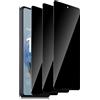 Leeshionz Proteggi schermo anti-spia da 2 pezzi per Xiaomi Redmi Note 12 /12 Pro 4G/5G Vetro temperato per la privacy