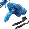 NONE Detergente per catena per bicicletta da ciclismo Facile da pulire Parti della bici Spazzola per pulizia WasherTool Kit set senza acqua (3 pezzi)