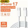 NNBILI Il caricabatterie rapido NNBILI PD 60W 6A CC è adatto per cavi di tipo C di Apple iPhone 15 16 17 e ricarica rapida di cavi Huawei