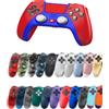 NONE Controller di Gioco Wireless, Gamepad con Joystick, Controller Bluetooth per PC con Giroscopio e Doppia Vibrazione per Console di Gioco P4 P3 PC