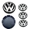 mini 4 pezzi coprimozzo ruota auto da 55mm 56mm 65mm 70mm 76mm per VW Volkswagen Jetta MK5 Golf Passat styling 6N0601171