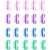 NONE NUOVO 1/5 Pz Acrilico Spazzola Per Unghie Colore Rosa Arte Del Manicure Unghie Rimuovere La Polvere di Plastica Pulizia Spazzole Per Unghie Set di Strumenti di File ZJS02