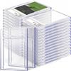 NONE Custodia per carte classificata PSA trasparente Protezione UV rimovibile Scatola per carte da collezione 35PT Scatola di protezione per carte collezionabili robusta e durevole