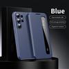 NONE Per Samsung S25 Ultra Smart View Custodia a specchio con vibrazione per Galaxy S26 S25 Edge S24 Plus S23 FE S22 Ultra Cover per telefono LED Custodie S-View