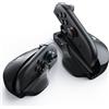 NONE Impugnatura Ergonomica Honcam per Switch 2 JonCons, Confezione da 2 con Cuscinetti Scorrevoli in PTFE Super Lisci, Supporto Portatile per Controller di Gioco, Nero
