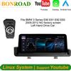 BONROAD Display Bonroad 10.25\" con Linux, Carplay e Android Auto, YouTube per BMW Serie 3 E90 E91 E92 E93 2005-2012, Autoradio e Lettore Multimediale