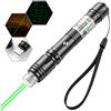 NONE Mini Puntatore Laser Verde Ricaricabile USB - Giocattolo Interattivo per Gatti con Motivi Animati Luminosi