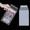 Bandai 100 Pezzi Custodie Protettive per Carte da Gioco, Bustine Sigillabili per Collezionisti Professionisti, Protezioni per Carte Pokémon, Baseball, Calcio e Sportive
