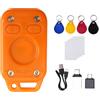 NONE A25P Restart Smart Chip Reader+ 4X CUID 4X CUID Keychain 125Khz 13.56Mhz Decoder di Carte Chameleon V2.0 Emulatore RFID Duplicatore