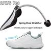 NONE 2/4/6 Pezzi Tendiscarpe in Plastica Unisex per Sneakers e Stivali, Modellatori e Distenditori, Prevenzione Pieghe, Regolabili, Confezione Multipla
