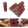 VIBRATITE 1 Rotolo di Carta Abrasiva in Tessuto Smerigliato da 1M, Larghezza 100mm, Grana 80/120/180/240/320/600, Carta Vetrata per Lucidatura, Intaglio del Legno e Scultura di Radici