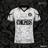 Bandai T-shirt Anime One Piece Luffy 2026 Stile Maglia da Baseball Vintage Uomo Donna Stampa 3D Completa Y2k Streetwear Harajuku Grafica