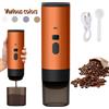 Macchina da Caffè Portatile Elettrica a Capsule, Caffettiera Espresso Senza Fili con Pompa di Riscaldamento, Macchina da Caffè 3 in 1 per Viaggi e Auto