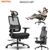 NONE Sedia da Ufficio Ergonomica Newtral MAGICH-BP con Poggiapiedi, Sedia da Scrivania Ergonomica, Sedia per PC, Sedia per Computer con Poggiatesta e Braccioli