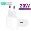 NONE Caricabatterie Rapido PD20W con Adattatore Standard Europeo e Interfaccia USB-C, Testina di Ricarica Veloce da 20W