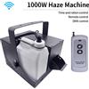 DJ AiK Macchina del fumo continua da 1000W con telecomando wireless, timer e DMX, migliora la spettacolare illuminazione, perfetta per DJ, club e palcoscenici.