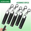 kebidumei 5 Pezzi Telecomando 433MHz con Copia Automatica per Apriporta Garage Elettrico, Duplicatore e Trasmettitore di Codice per Clonazione